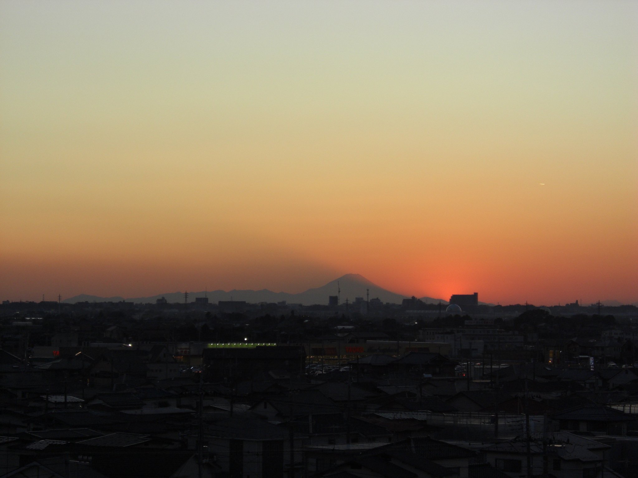 2009年25日目の夕焼け其の二