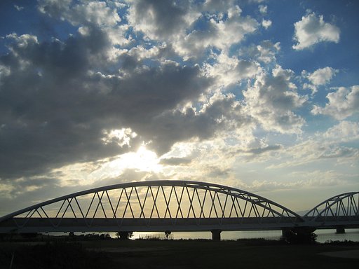 【トキメキの色】淀の夕暮れ