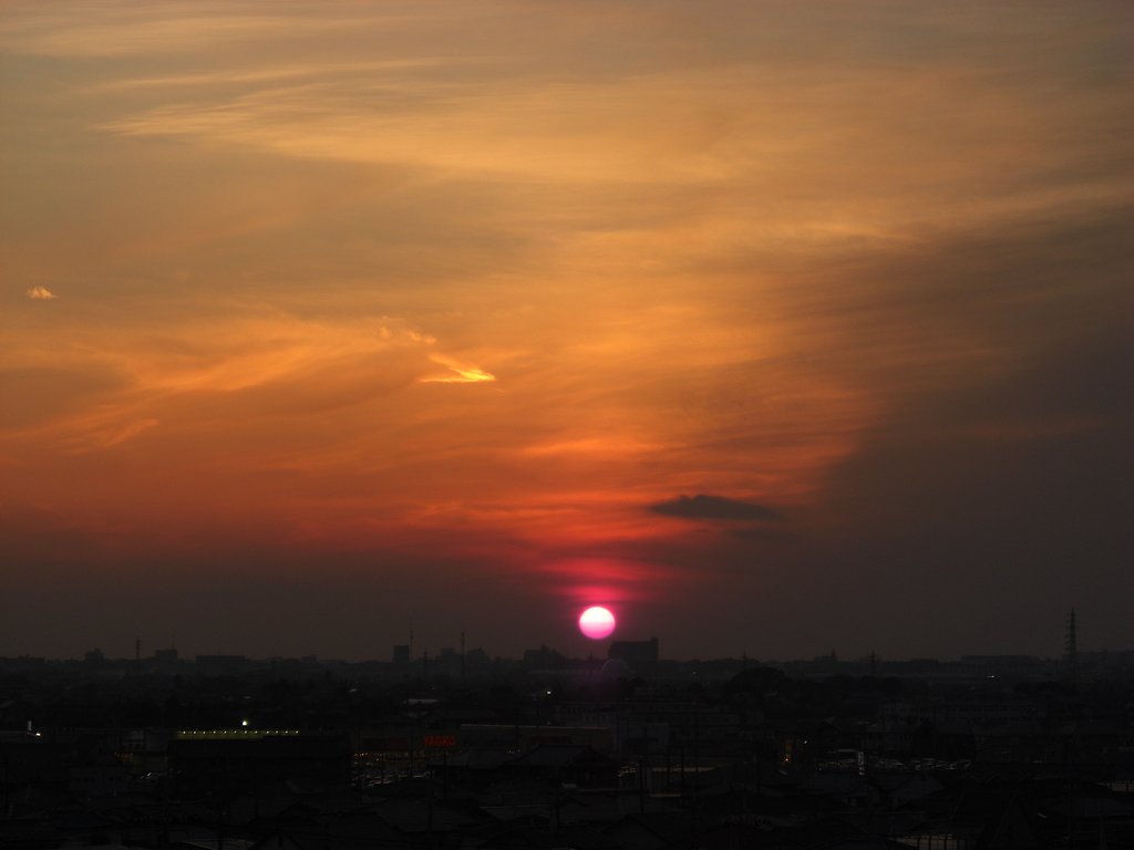 2009年27日目の夕焼け（おまけ）