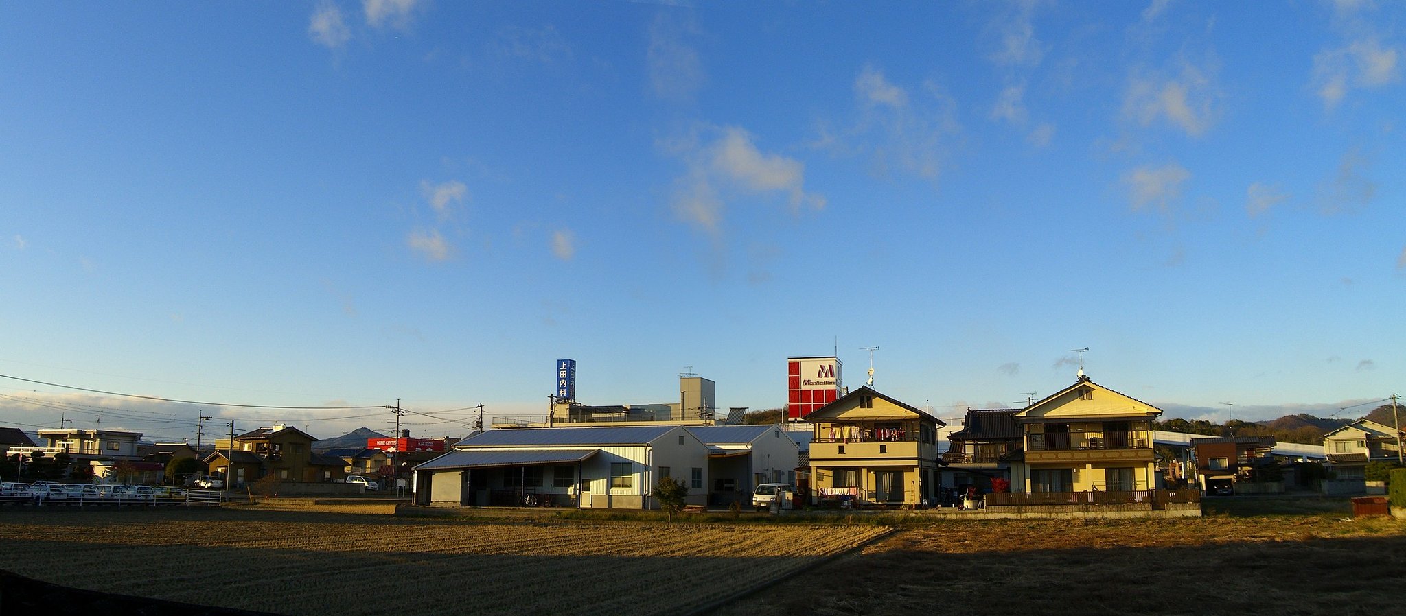 元旦の定点観測パノラマ