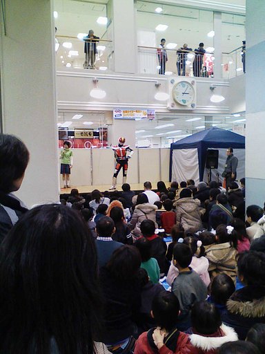 ジャスコに現れた仮面ライダー電王