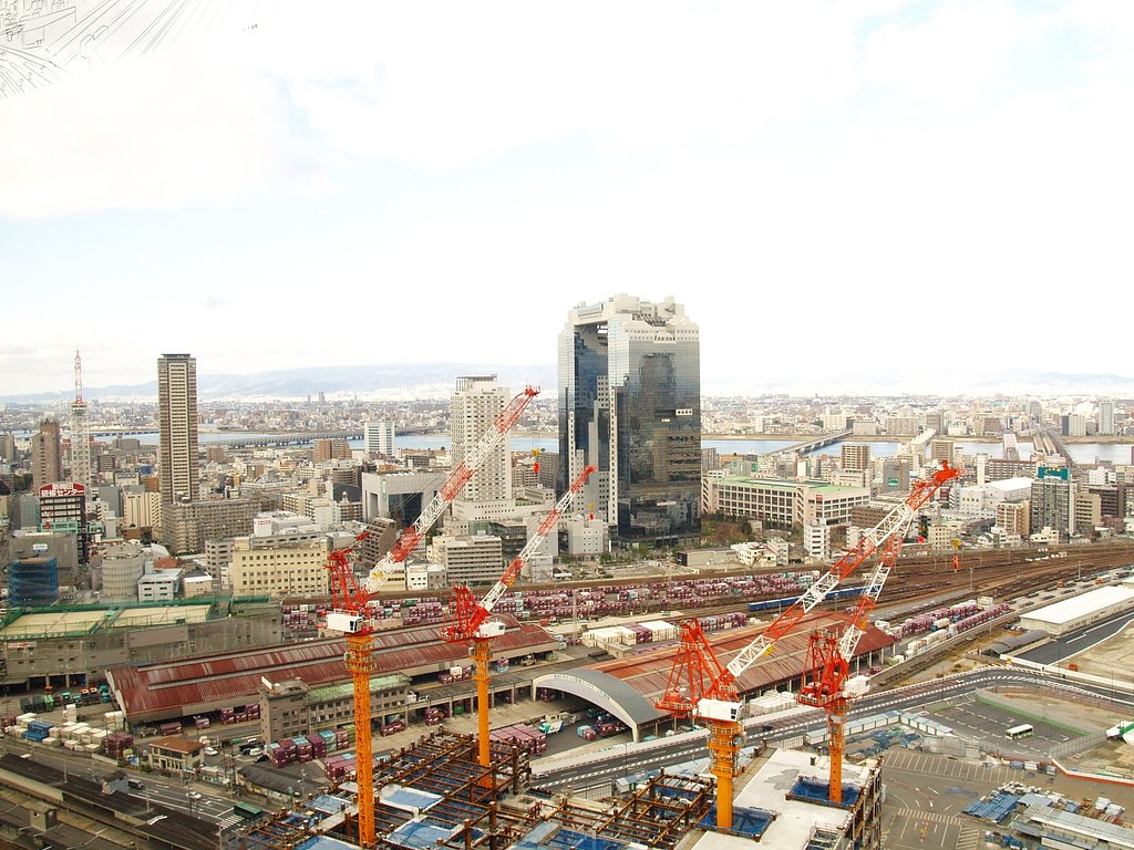 大阪駅前　工事ラッシュ1