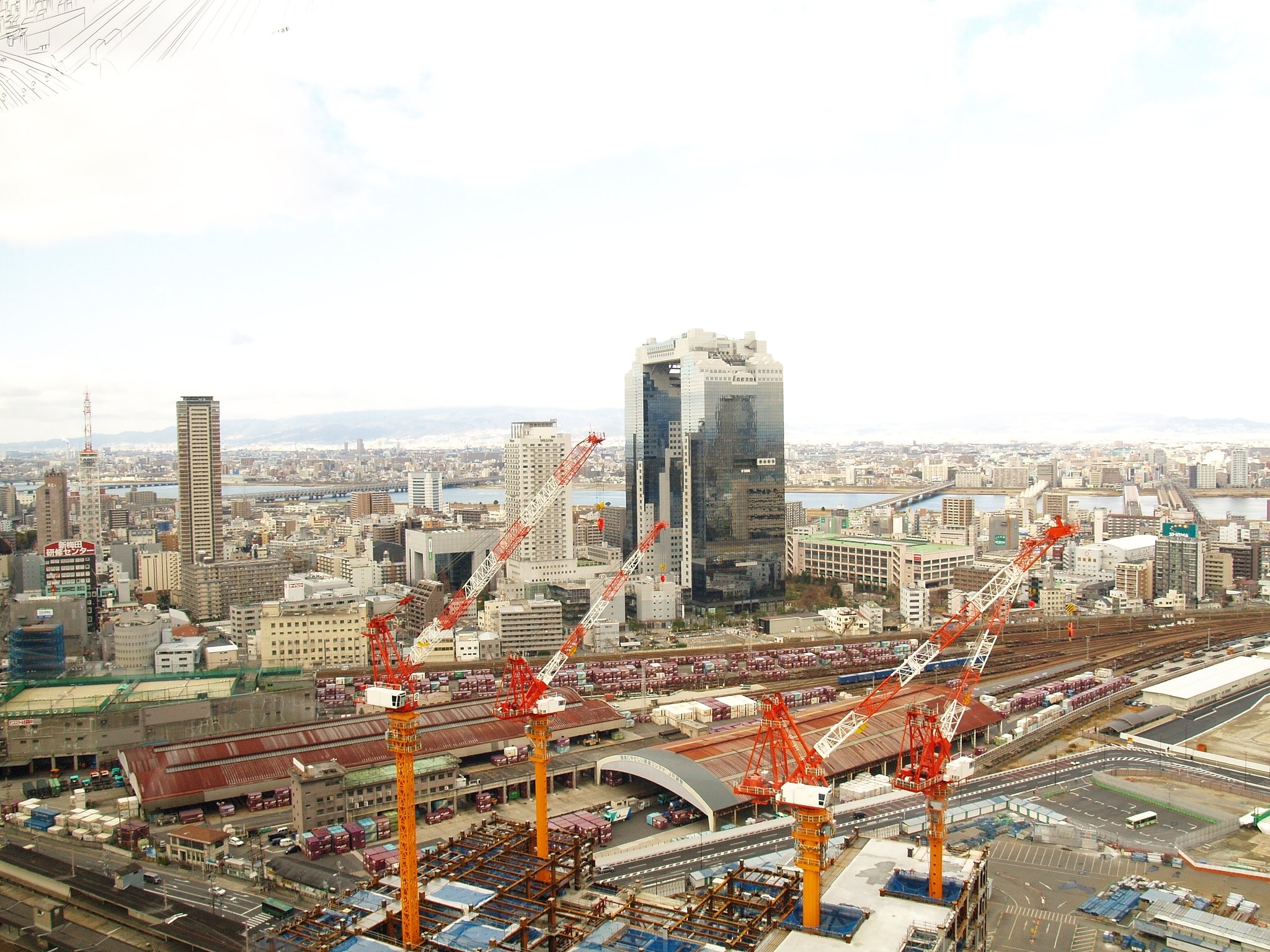 大阪駅前　工事ラッシュ1