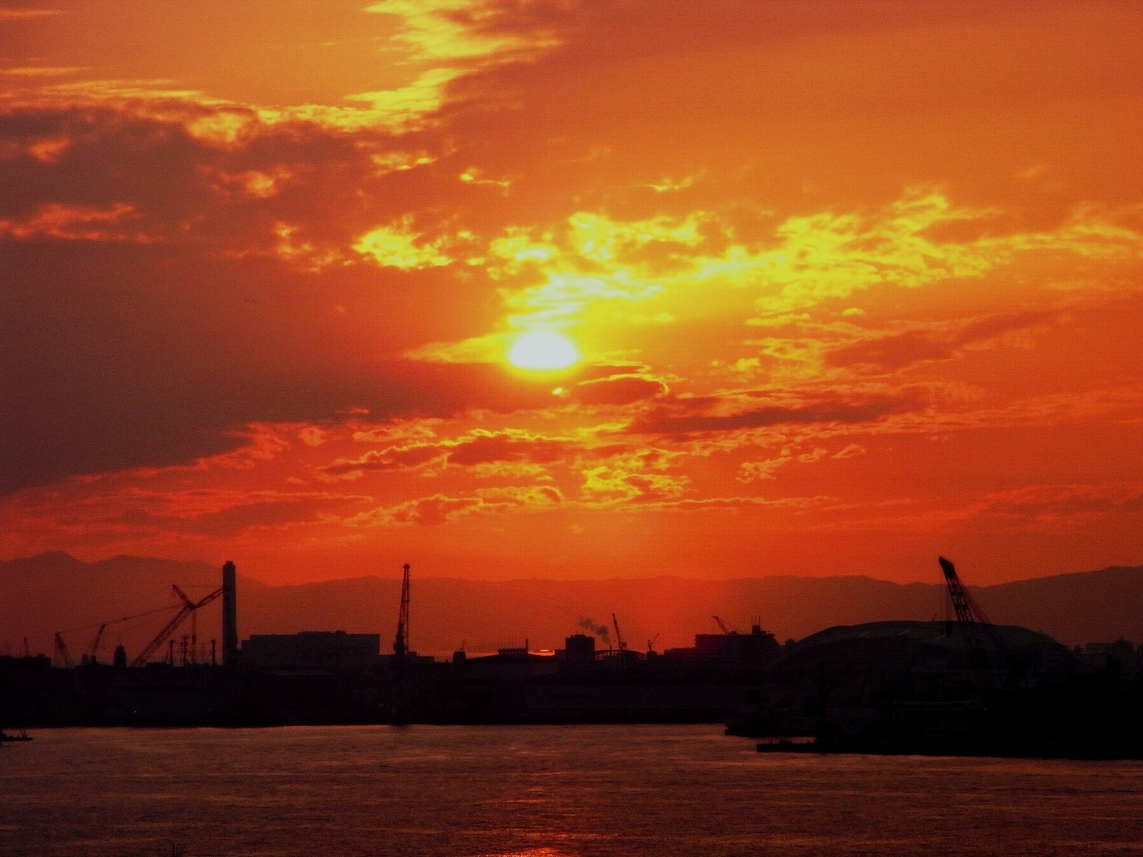 夕焼け