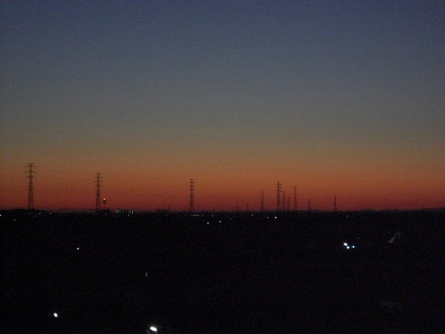 2009日の出前