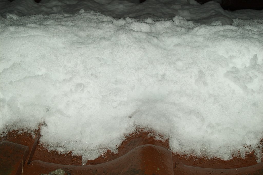 元旦の積雪