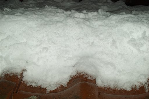 元旦の積雪