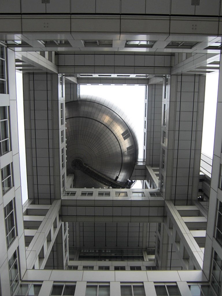 フジテレビ社屋の風景