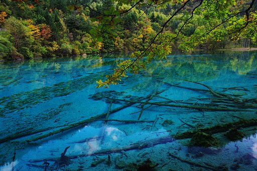 世界遺産・中国九寨江１