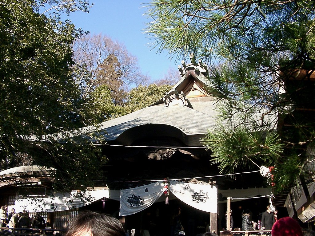 ●初春スケッチ-07　深大寺⑦