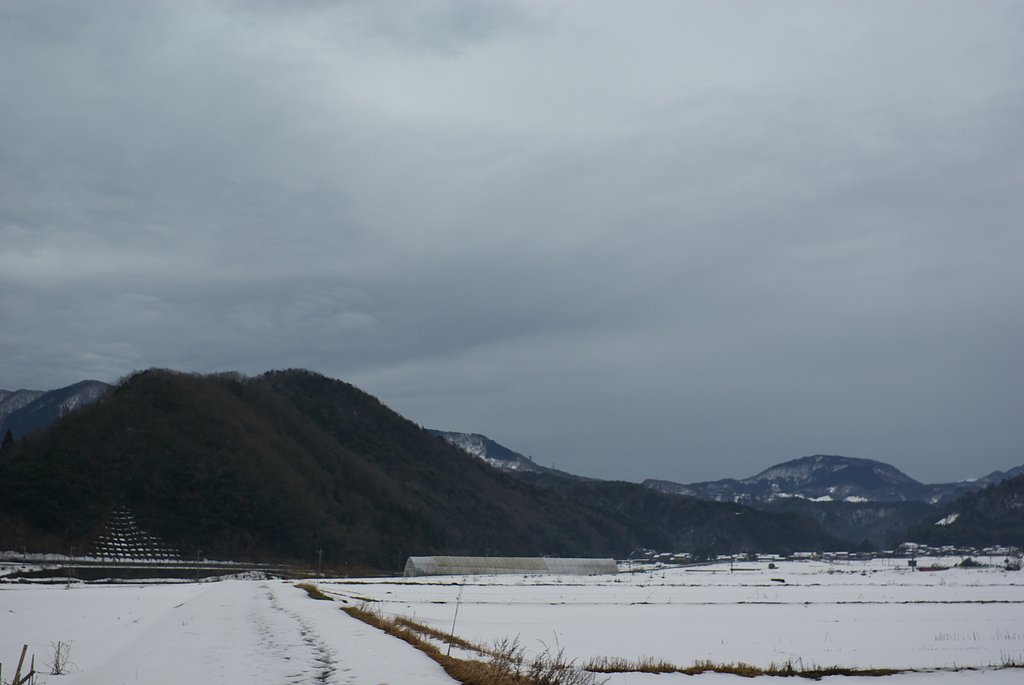 トテモ暗い今朝の東の空