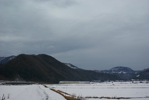 トテモ暗い今朝の東の空
