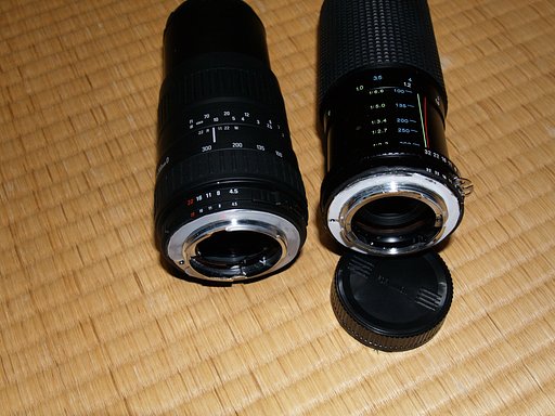 ニコンレンズとフォーサーズ