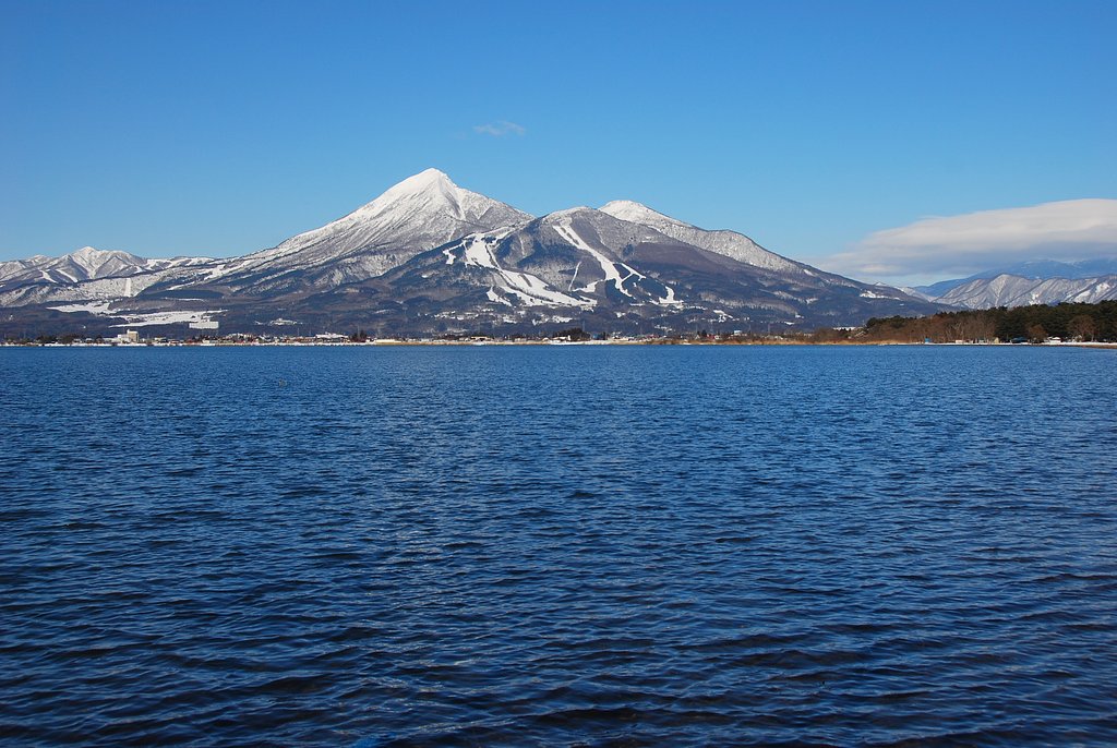 青い湖