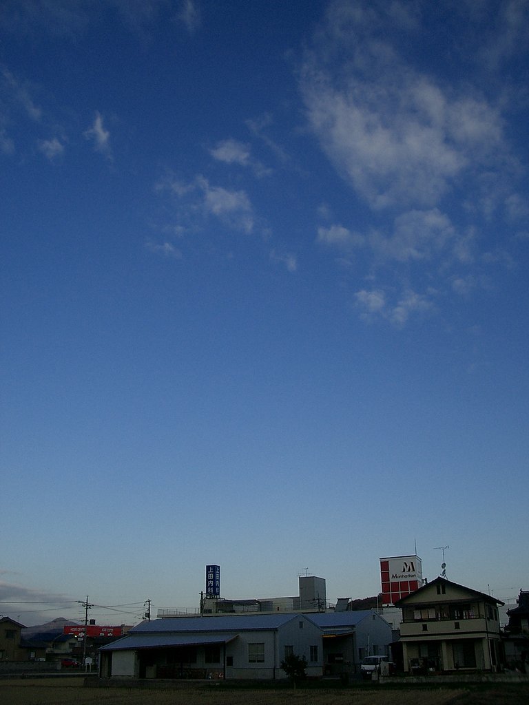 朝の雲