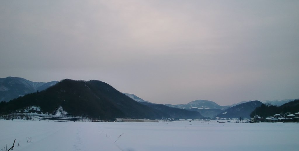 今朝の東の空