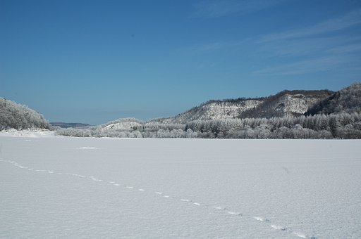 白い大地、