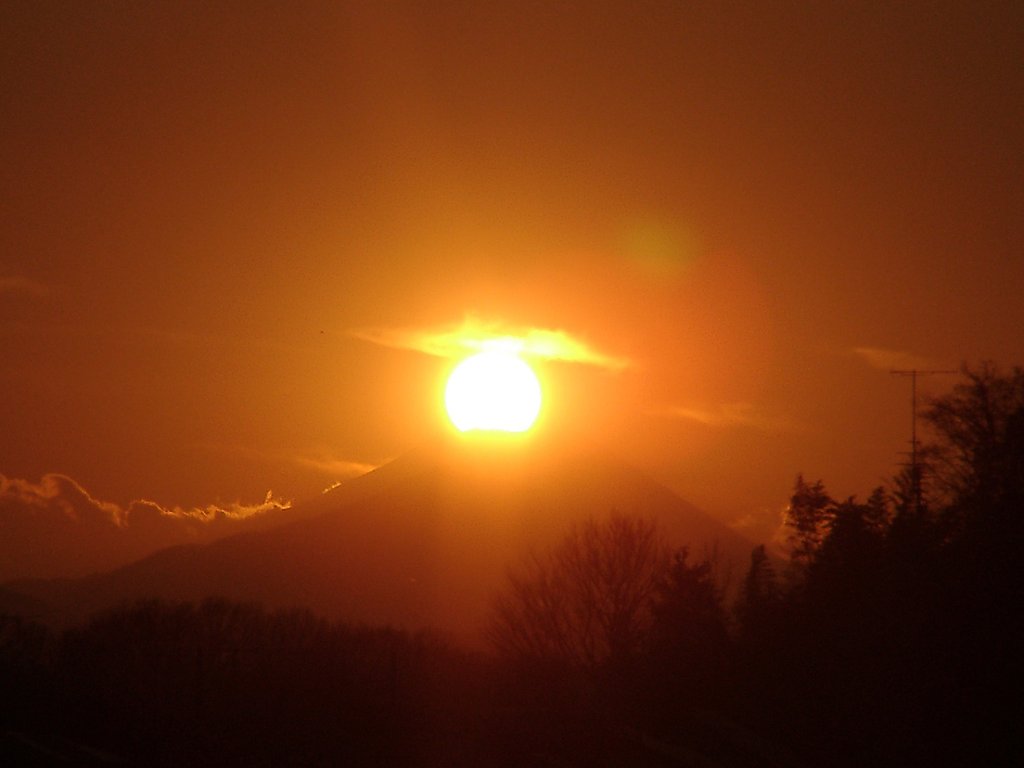 《番外》 富士の夕暮れ-その１