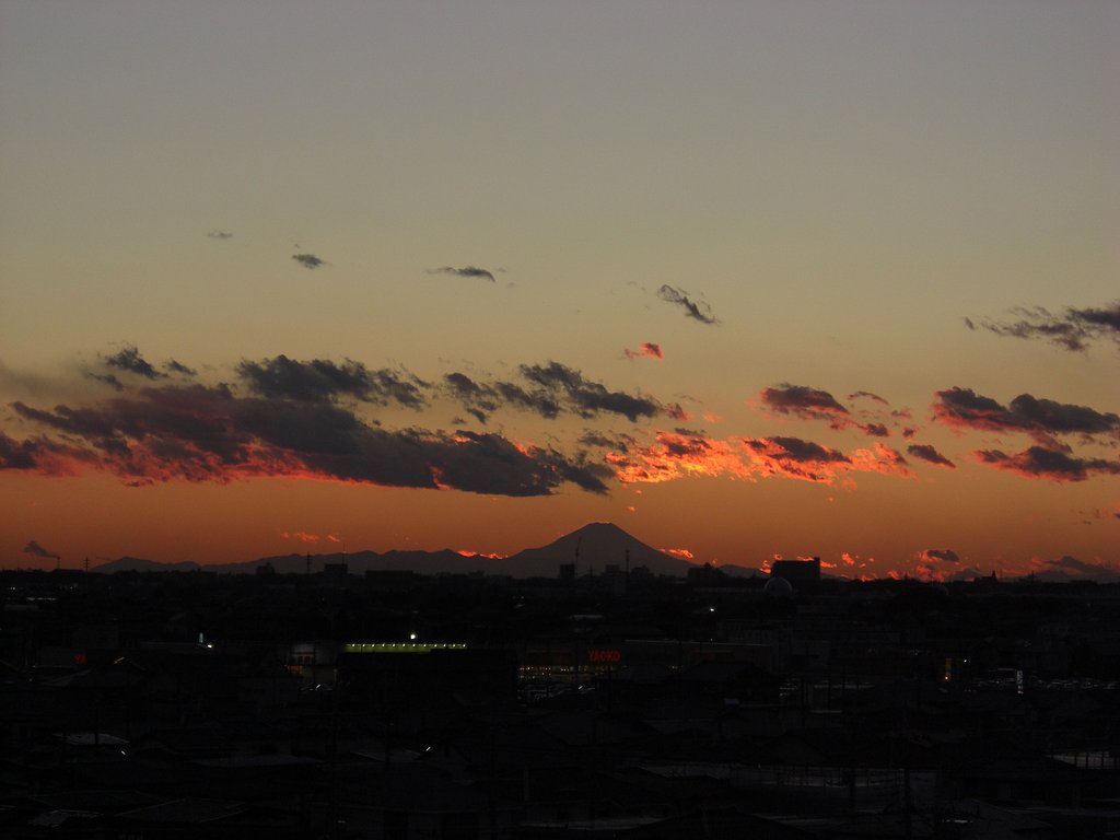 2009年13日目の夕焼け其の二