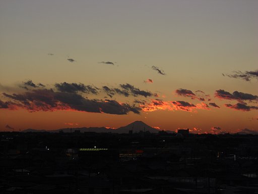 2009年13日目の夕焼け其の二