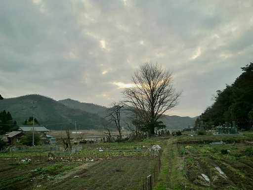 今日の夕暮れ