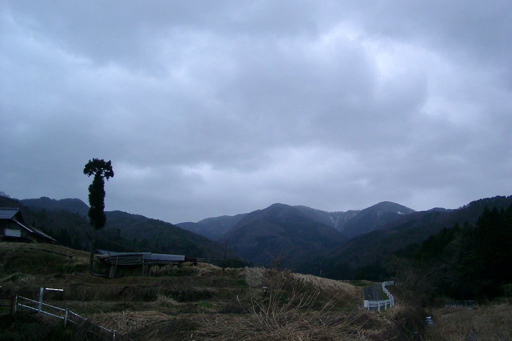 冬型に戻った東の空-QV4000