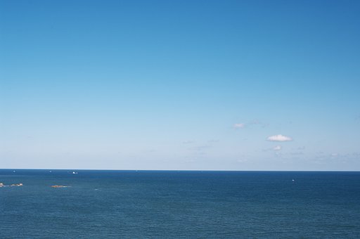 地球は丸い・・・