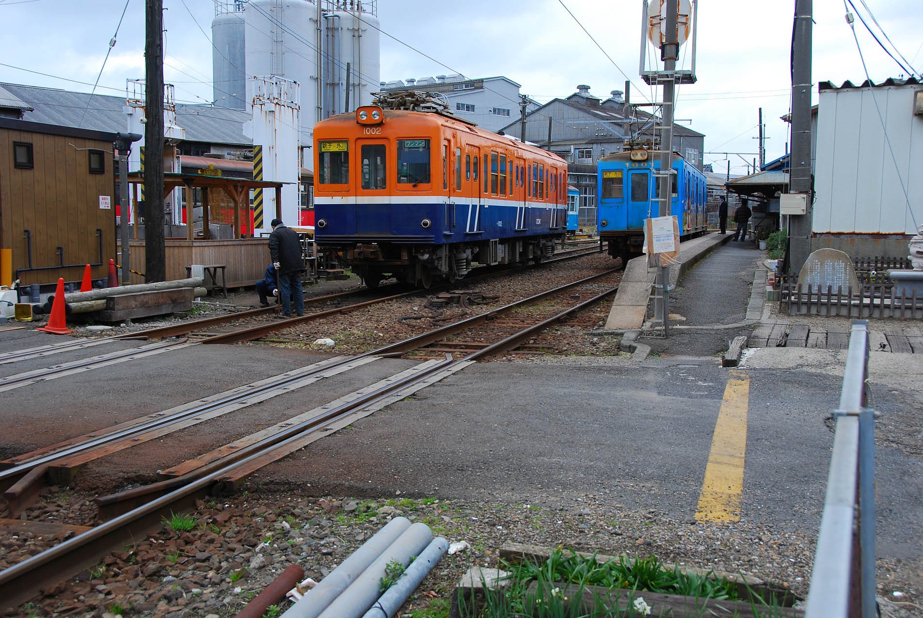ローカル線の駅