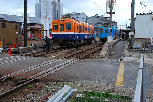 ローカル線の駅