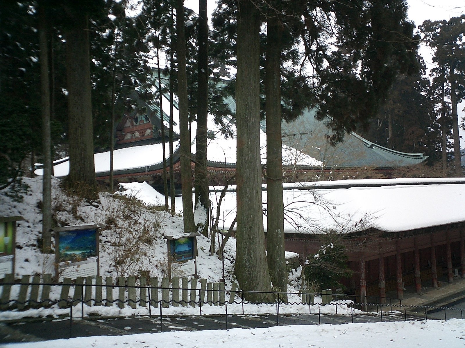 根本中堂の屋根