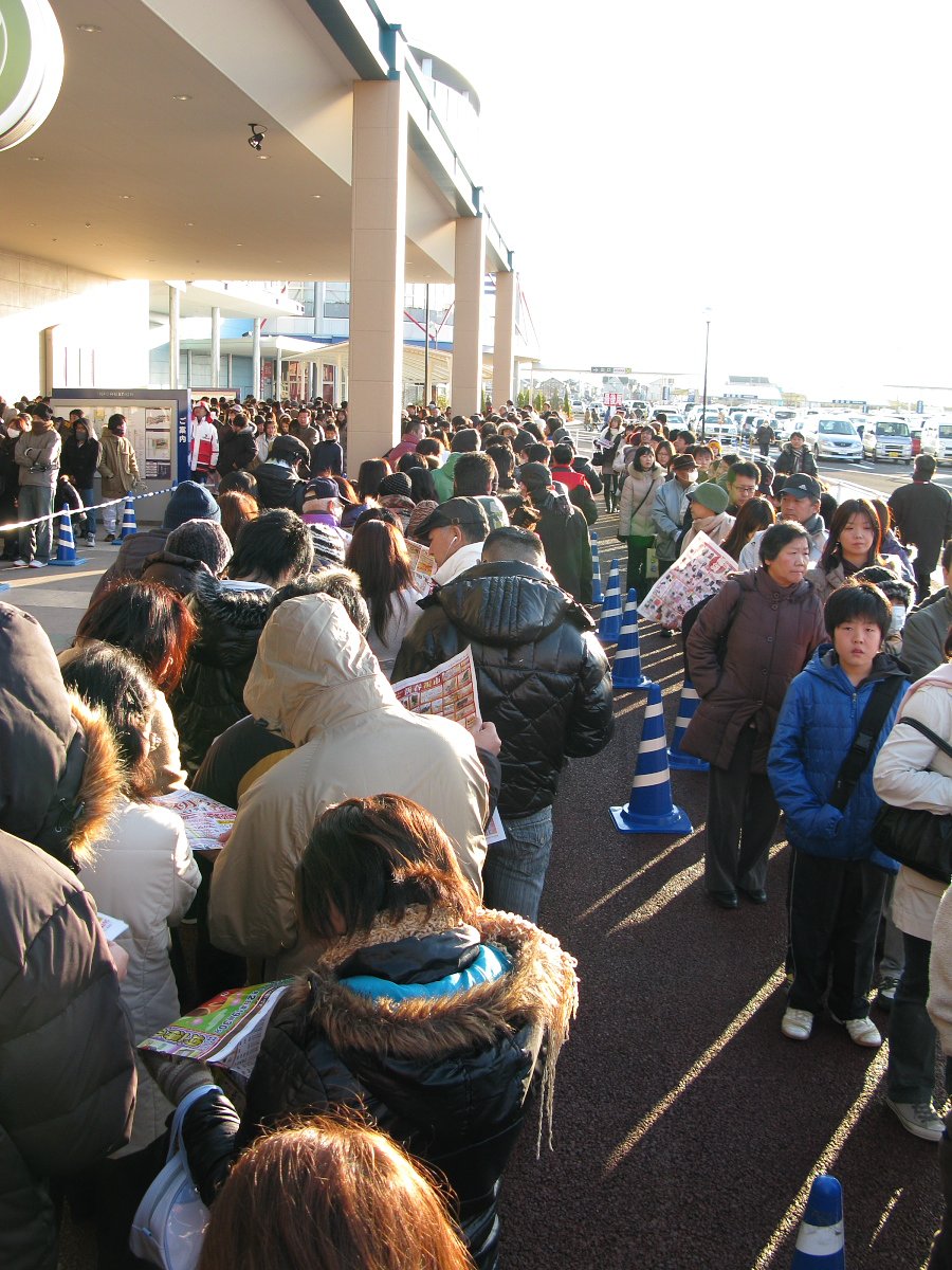 １０００人の行列