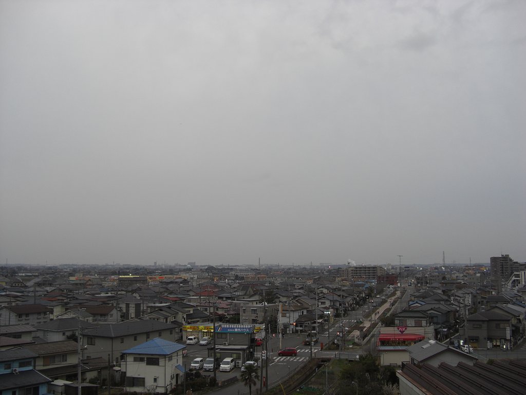 2009年68日目の夕焼け
