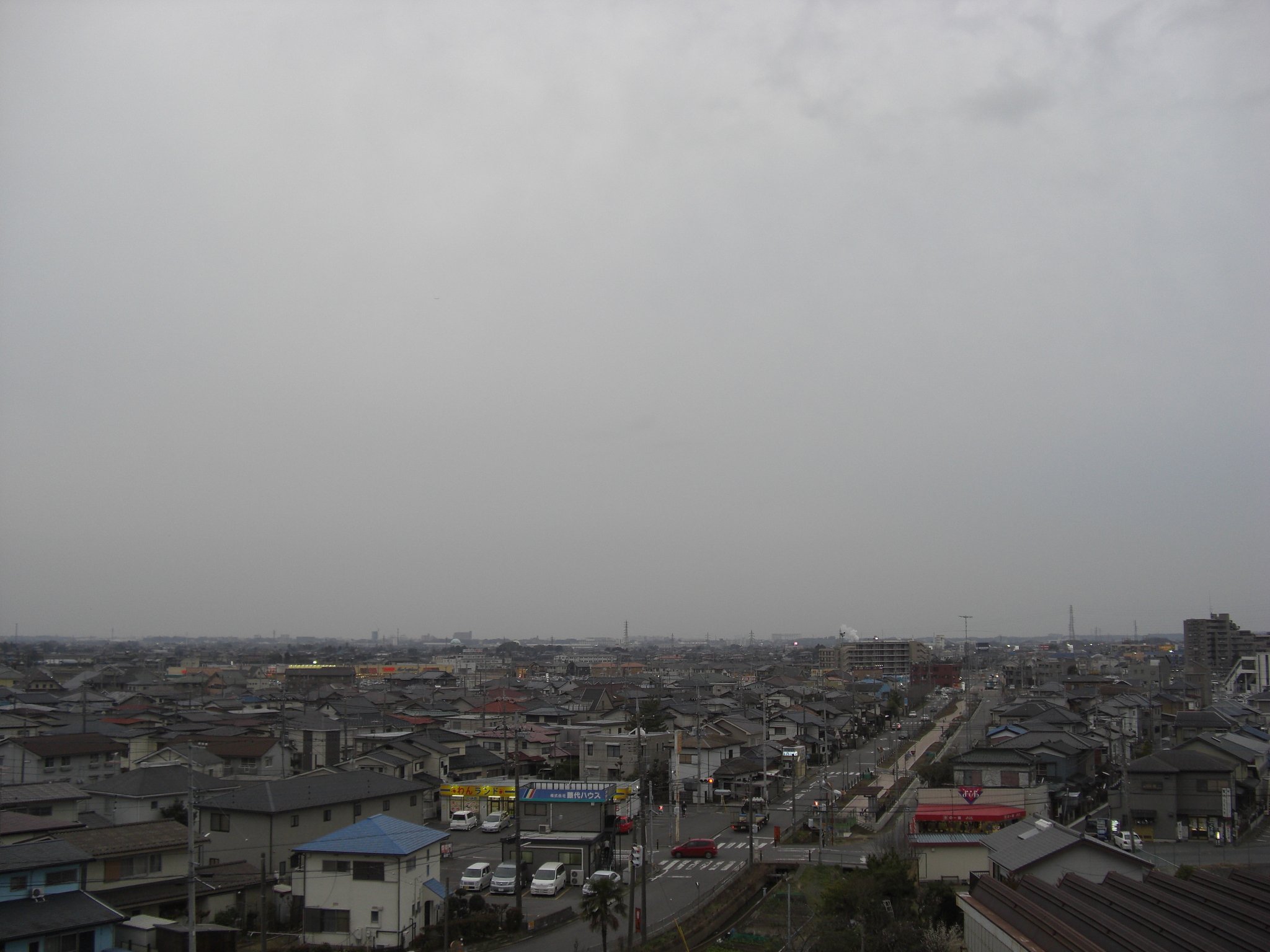2009年68日目の夕焼け