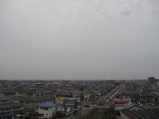 2009年68日目の夕焼け
