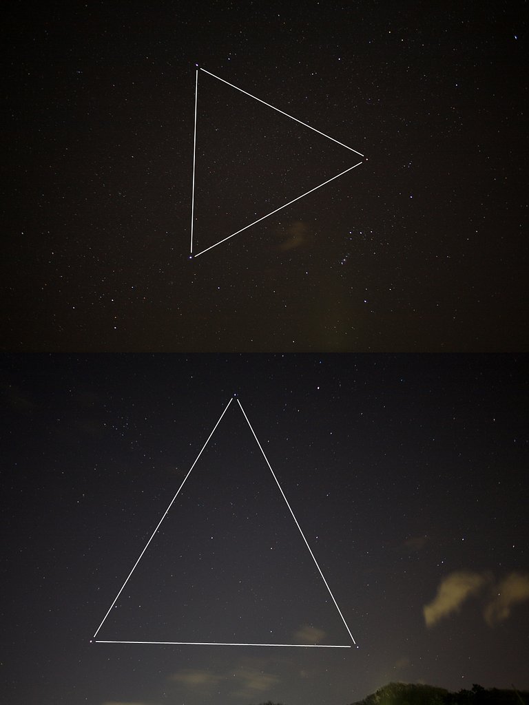 二つの大三角