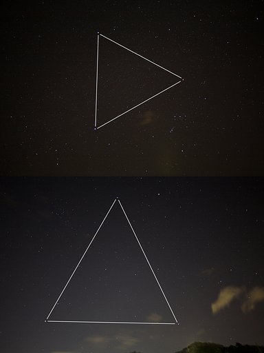 二つの大三角