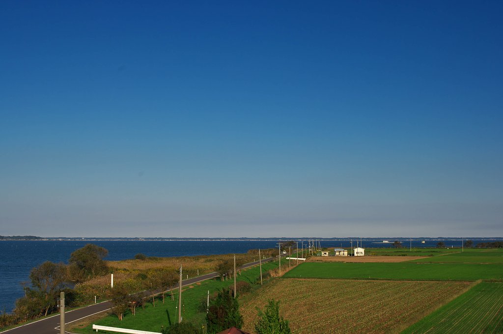 霞ヶ浦湖畔・・・