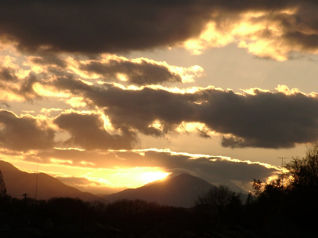▲日本画風の夕暮れ-09