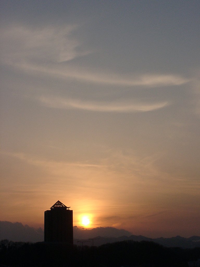 ▲日本画風の夕暮れ-31