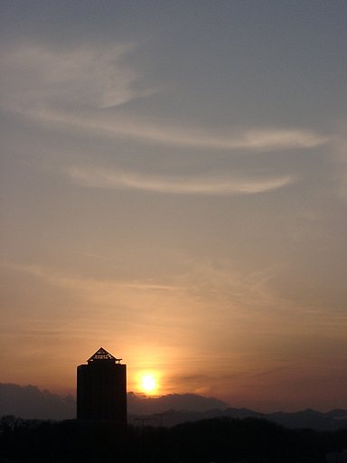 ▲日本画風の夕暮れ-31
