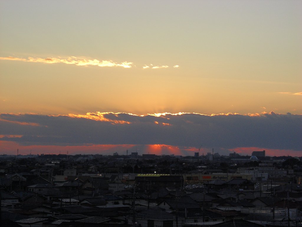 2009年11日目の夕焼け