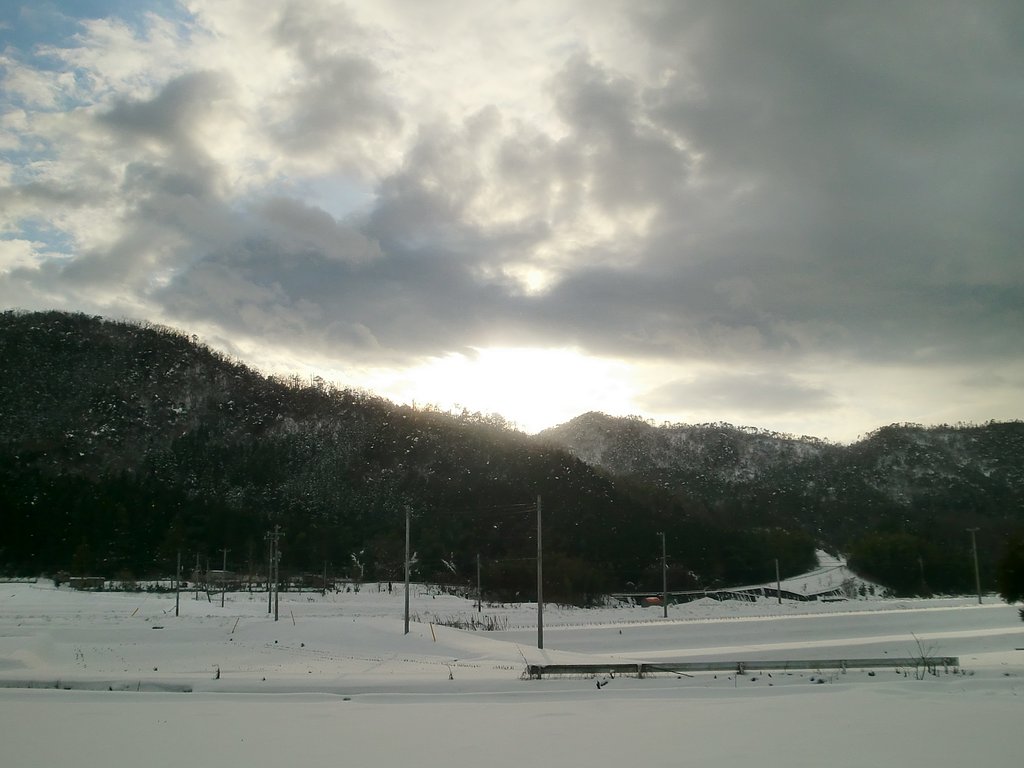 今日の夕空