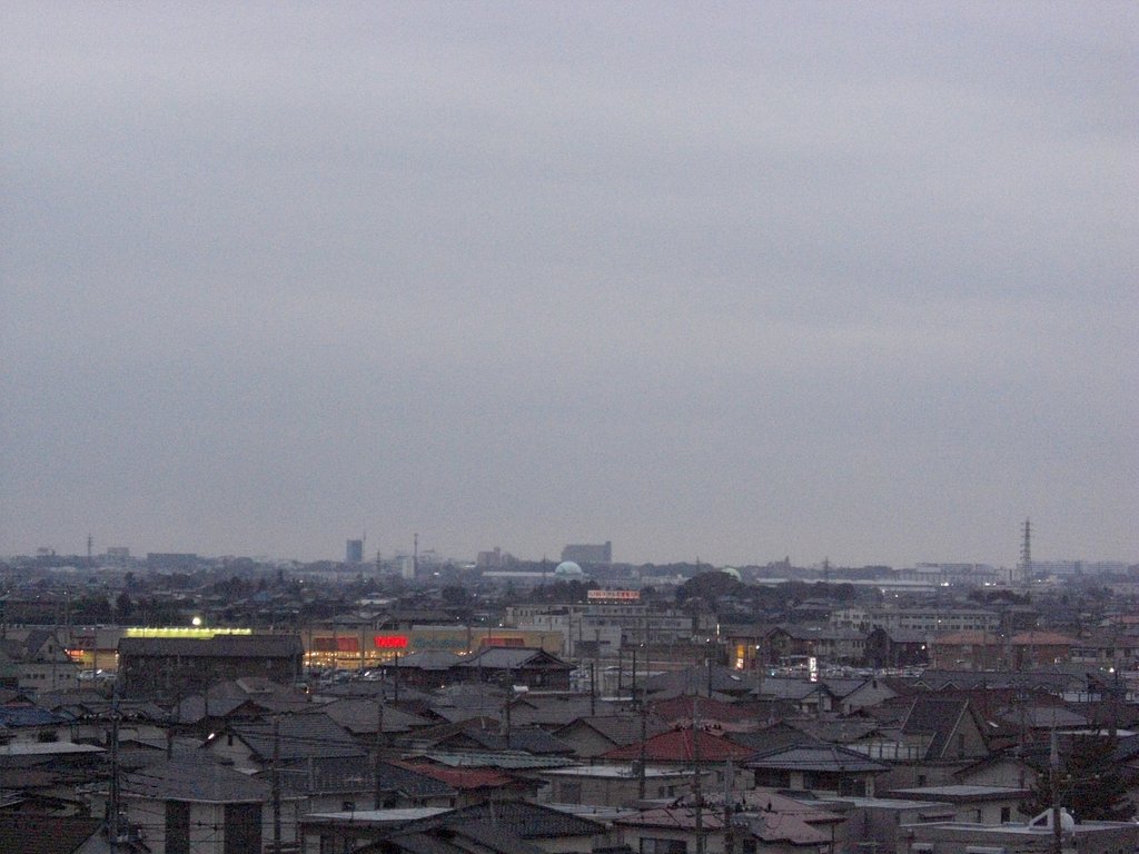 2009年72日目の夕焼け