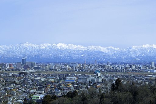 呉羽山からの眺望
