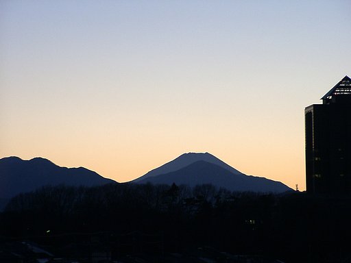 ▲日本画風の夕暮れ-17
