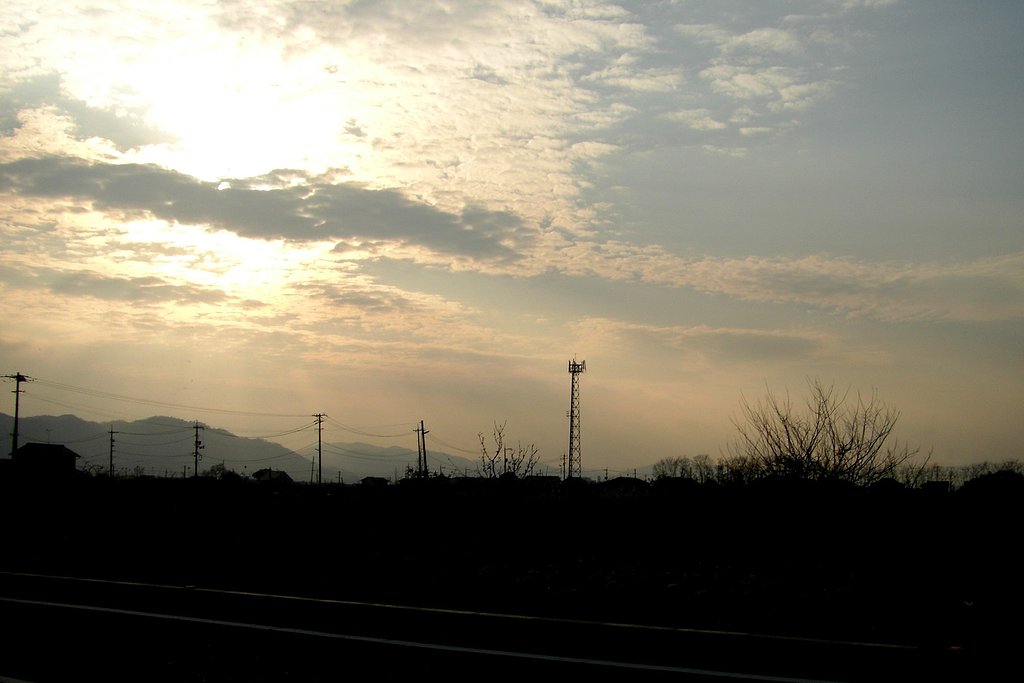 暮れ行く空