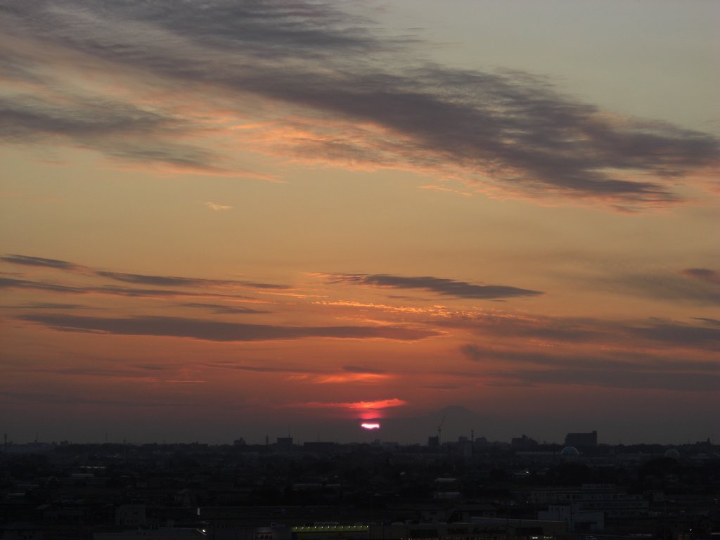 2009年8日目の夕焼け