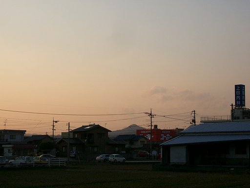 ほんの夕焼け
