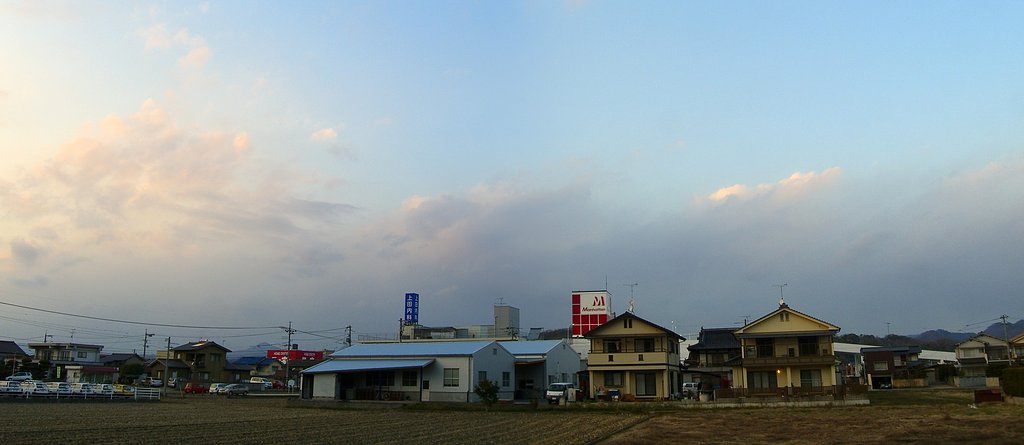 冬の日暮れ