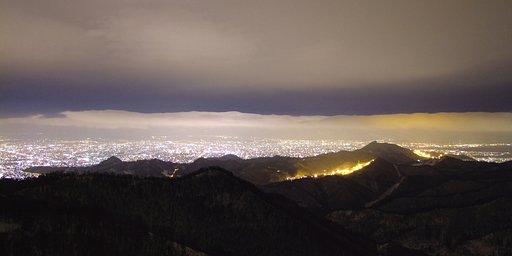 札幌の冬夜景６